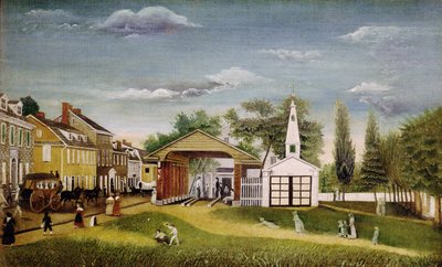 Market Square, Germantown, Pennsylvania by William Britton
